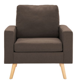 Fauteuil Marron Tissu