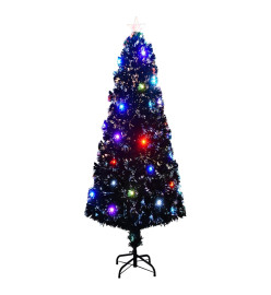 Sapin de Noël artificiel avec support/LED 240 cm fibre optique