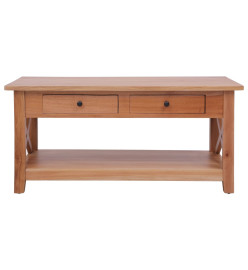 Table basse 100x55x46 cm Bois d'acajou massif