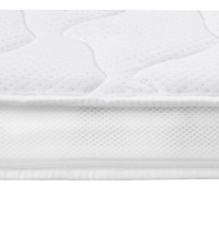 Sur-matelas 100 x 200 cm Mousse de gel 7 cm