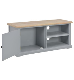 Meuble TV Gris 90 x 30 x 40 cm Bois