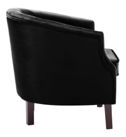 Fauteuil Noir Velours