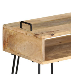 Table console Bois de manguier massif 115 x 35 x 76 cm