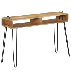 Table console Bois de manguier massif 115 x 35 x 76 cm