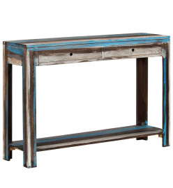 Table console Bois massif Vintage 118 x 30 x 80 cm