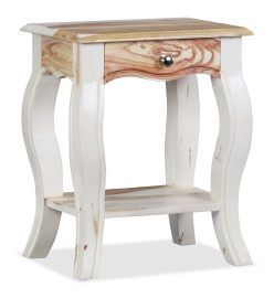 Table de chevet Bois massif de Sesham 40 x 30 x 50 cm