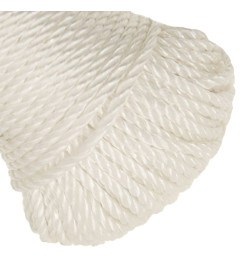 Corde de travail Blanc 6 mm 250 m polypropylène