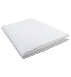 Bâche de gaze 140 g/m² 6x6 m Blanc