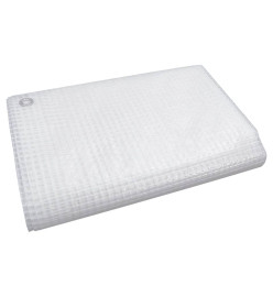 Bâche de gaze 140 g/m² 6x6 m Blanc