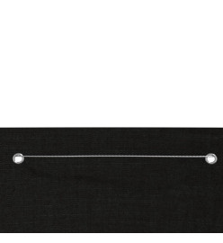 Écran de balcon Noir 100x240 cm Tissu Oxford