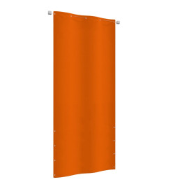 Écran de balcon Orange 100x240 cm Tissu Oxford