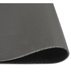 Tapis de cuisine lavable impression cuisine noir 45x150 cm