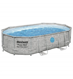 Bestway Ensemble de piscine Power Steel 488x305x107 cm