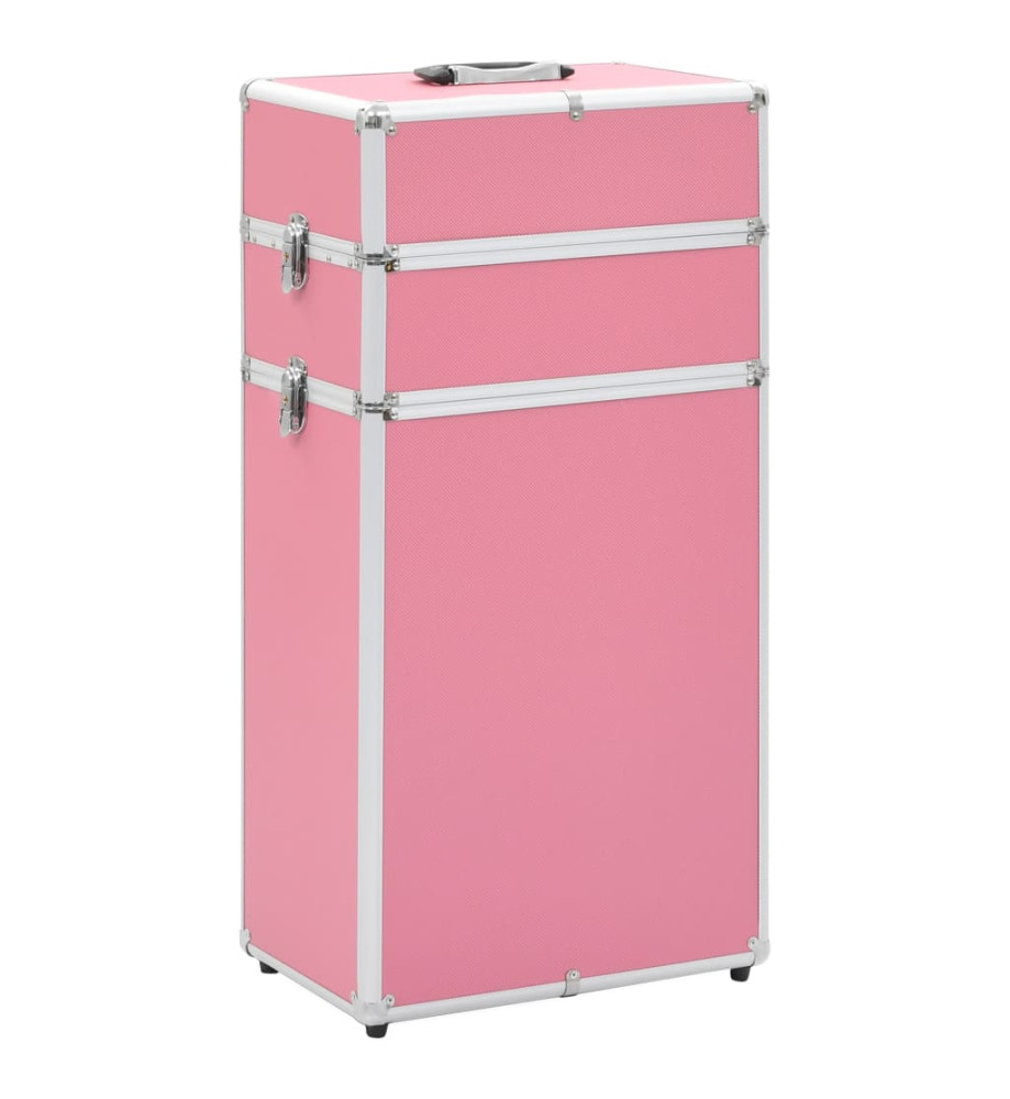 Chariot de maquillage Aluminium Rose