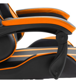 Chaise de jeu Orange Similicuir