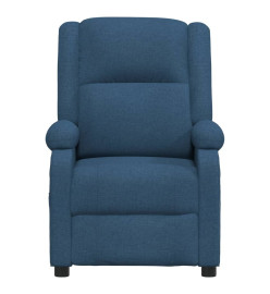 Fauteuil de massage Bleu Tissu