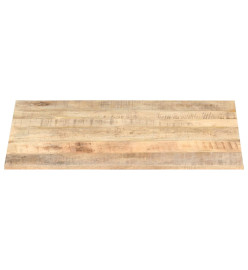 Dessus de table Bois de manguier solide 15-16 mm 80x60 cm