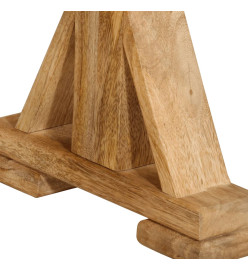 Banc 110x35x45 cm bois massif de manguier