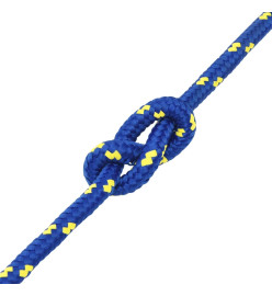 Corde de bateau Bleu 12 mm 25 m Polypropylène