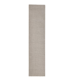 Tapis en sisal pour griffoir sable 80x350 cm