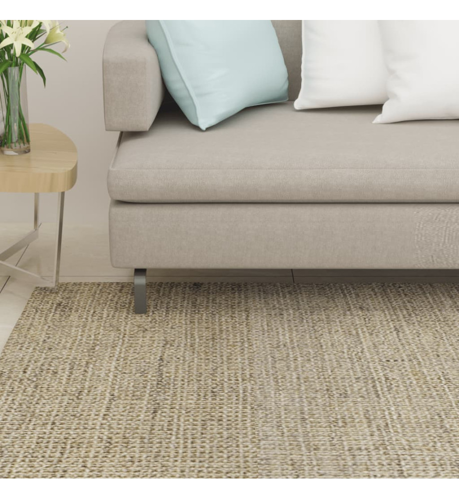 Tapis en sisal pour griffoir taupe 66x200 cm