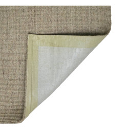 Tapis en sisal pour griffoir taupe 66x200 cm