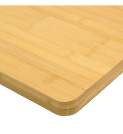 Dessus de table 50x100x1,5 cm bambou