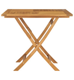 Salon de jardin 5 pcs Bois de teck massif