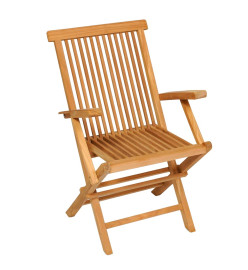 Salon de jardin 5 pcs Bois de teck massif