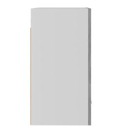 Armoire suspendue Gris béton 50x31x60 cm Aggloméré