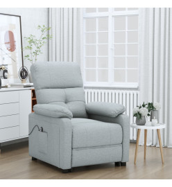 Fauteuil Gris clair Tissu