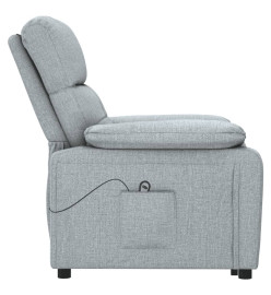 Fauteuil Gris clair Tissu