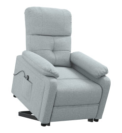 Fauteuil Gris clair Tissu