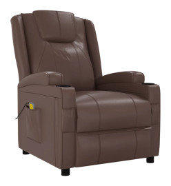 Fauteuil de massage Marron Similicuir