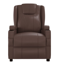 Fauteuil de massage Marron Similicuir