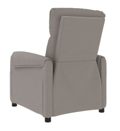 Fauteuil de massage Taupe Tissu