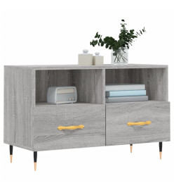 Meuble TV Sonoma gris 80x36x50 cm Bois d'ingénierie