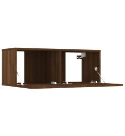 Ensemble de meubles TV 7 pcs Chêne marron Bois d'ingénierie