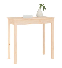 Table console 80x40x75 cm Bois massif de pin