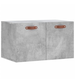 Armoire murale Gris béton 60x36,5x35 cm Bois d'ingénierie