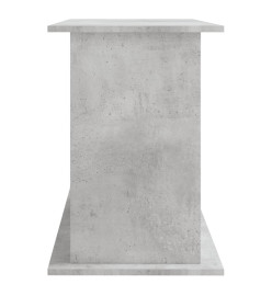 Support pour aquarium gris béton 101x41x58 cm bois d'ingénierie