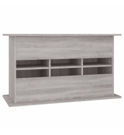 Support pour aquarium sonoma gris 101x41x58cm bois d'ingénierie