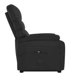 Fauteuil Noir Similicuir