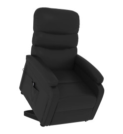 Fauteuil Noir Similicuir