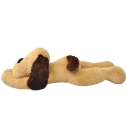 Chien en peluche 80 cm Marron