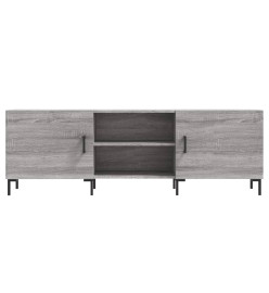 Meuble TV sonoma gris 150x30x50 cm bois d'ingénierie