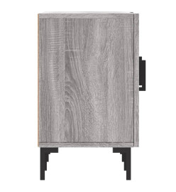 Meuble TV sonoma gris 150x30x50 cm bois d'ingénierie