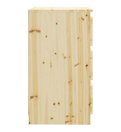 Table de chevet 60x36x64 cm Bois de sapin massif