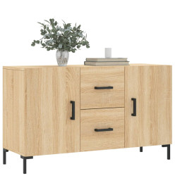 Buffet chêne sonoma 100x36x60 cm bois d'ingénierie