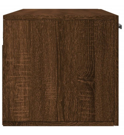 Armoire murale chêne marron 100x36,5x35 cm bois d'ingénierie